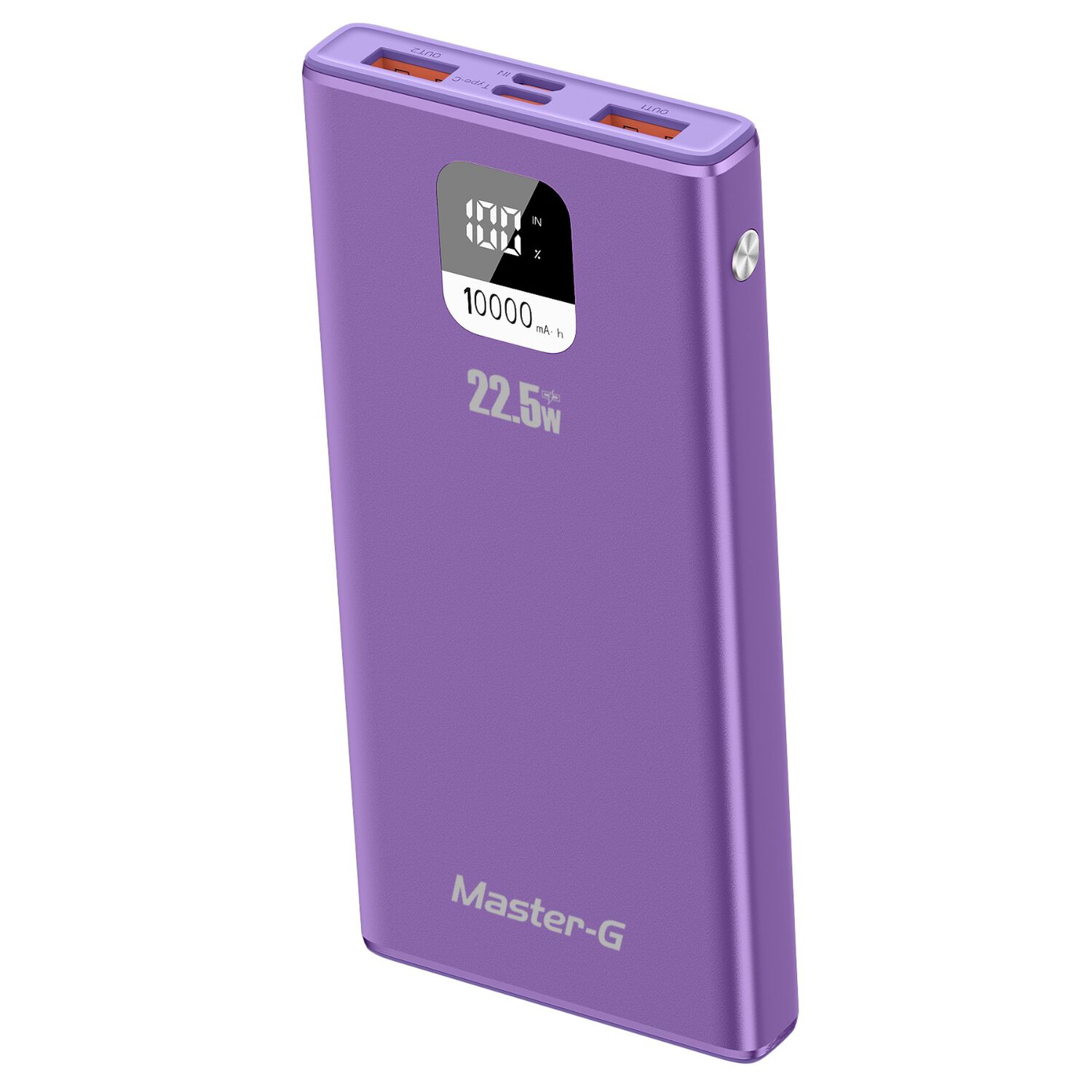 Bater&iacute;a Externa Power Bank 10000 Mah 22.5w Ucp10mpd Morada image number 0.0